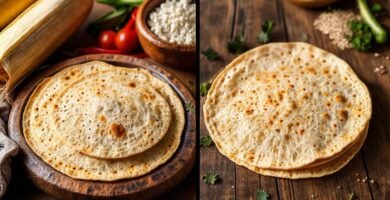 Tortillas de maíz y harina