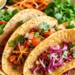 Tortillas veganas ofrecen un festín colorido