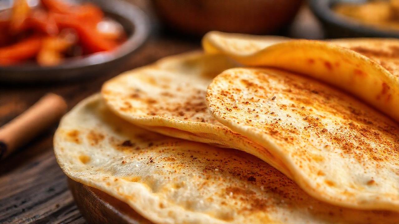 Tortillas cálidas, aroma y sabor deliciosos