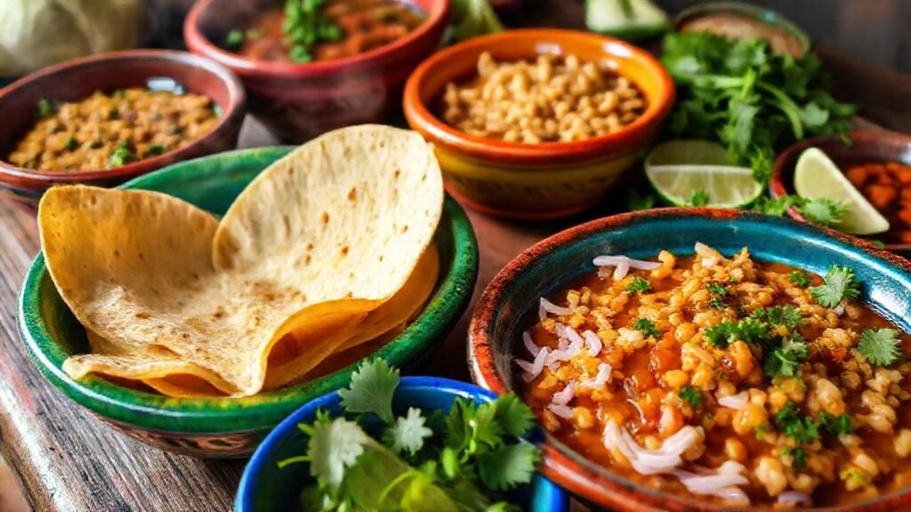 La mesa mexicana ofrece sabores vibrantes
