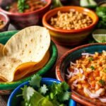 La mesa mexicana ofrece sabores vibrantes