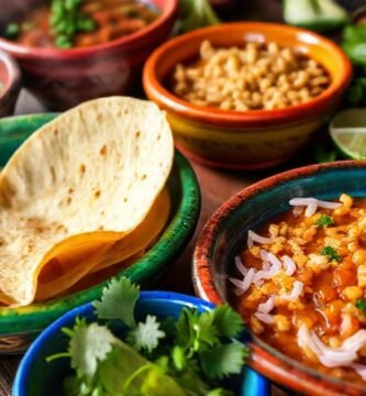 La mesa mexicana ofrece sabores vibrantes