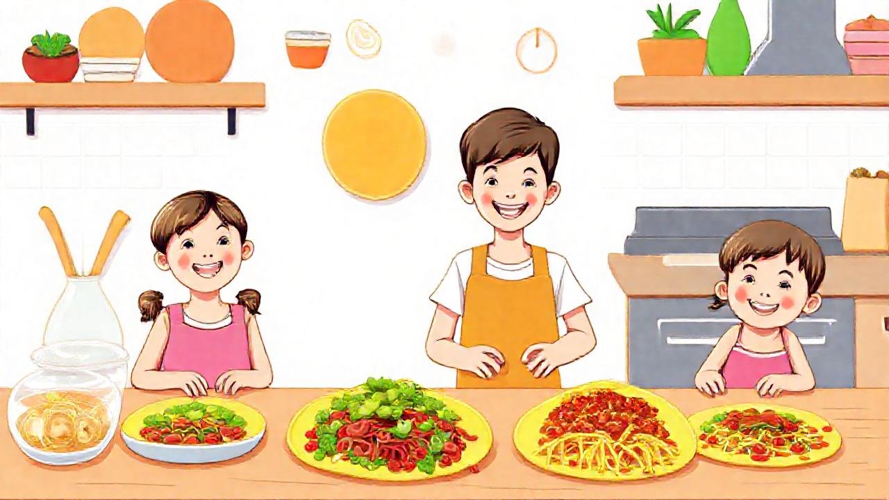 Tortillas veganas dan alegría familiar