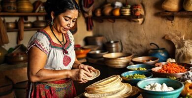 Tortillería mexicana: tradición