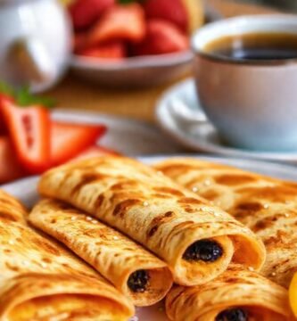 Desayuno mexicano dulce y colorido