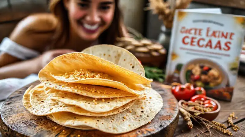 Tortillas cálidas dan una cena invitante